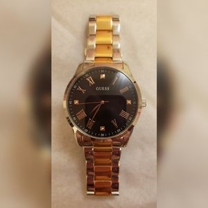 Guess Two Tone Analog Watch